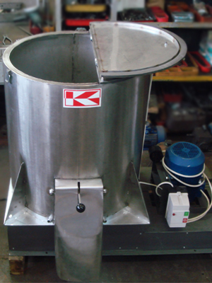 Смеситель сыпучих компонентов (мешалка лопастная) с возможностью нагрева и охлаждения компонентов